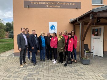 Besuch vom Deutschen Tierschutzbund
